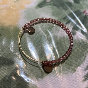 Pink bead Alex and Ani bracelet